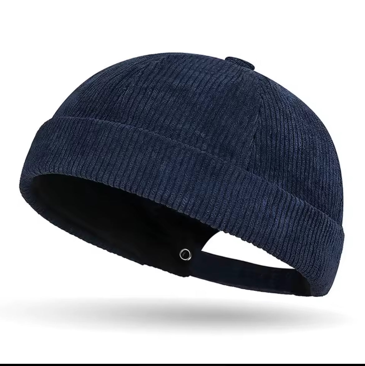 Bonnet Docker en Velours Côtelé - Style Urbain Élégant